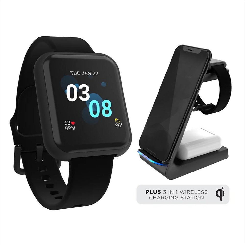 iTouch Air 3 Smartwatch & 3-in-1 Wireless Charging